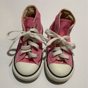 Converse CUSTOM Doc McStuffins Pink‎ Toddler High-Top Sneakers-Baby Size 7